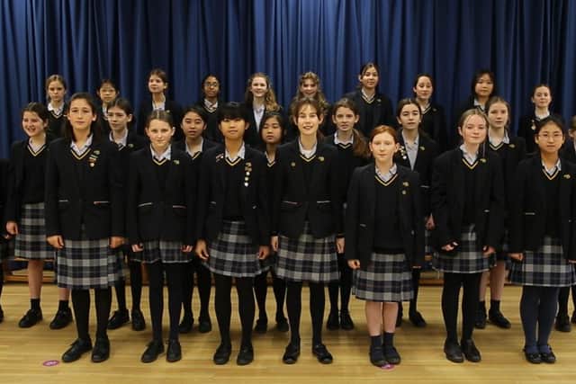 Burgess Hill Girls' Year 7 and 8 choir is in the National Finals of the Girls’ Schools Association’s Choir of the Year competition