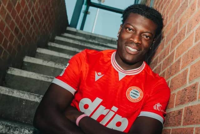Cory Adjetey-Brew has arrived at Worthing