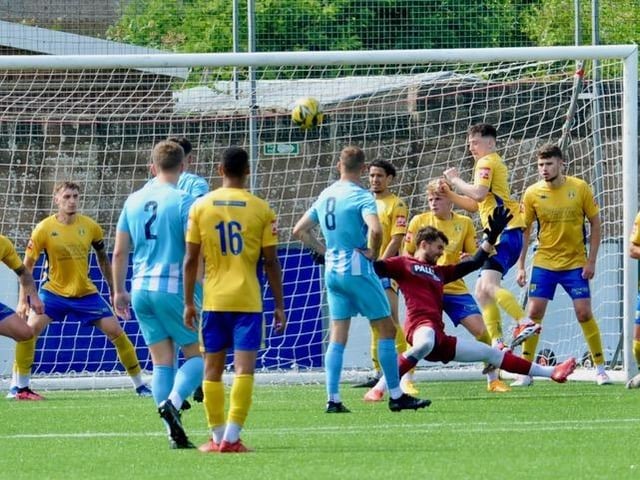 Lancing beat Worthing United 2-0 in a pre-season friendly. Photographer Stephen Goodger was there to catch the action