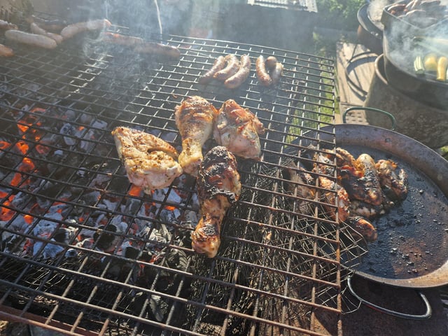 The summer supper club hosted by The Sussex Peasant at Pitfield Barn Flower Farm