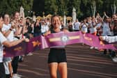 Runners in Chichester have played their part in an incredible endurance challenge after athlete Esmée Gummer completed a 5,000km journey across the UK and Ireland on October 3, setting a Guinness World Records title in the process. Picture: Kate Olivia May Marshall