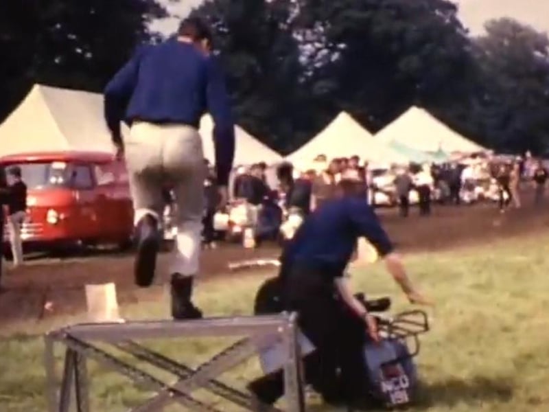 Iain Wilkins is asking for help identifying people in footage of the Mid Sussex Vespa Club in the 1960s