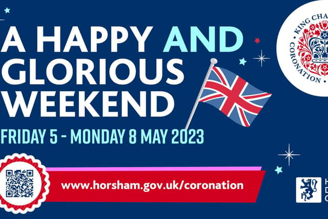 Horsham District Council is staging a number of fun events to mark the coronation of King Charles