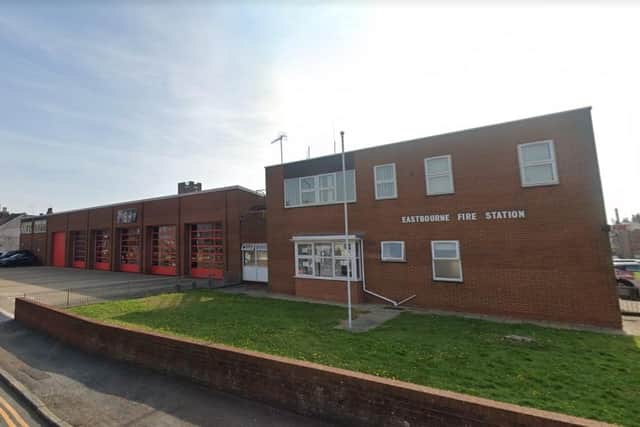 Eastbourne Fire Station. Picture from Google Street Maps