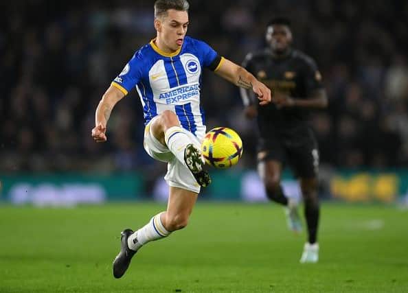 Leandro Trossard last played for Brighton in the Premier League against Arsenal at the Amex Stadium