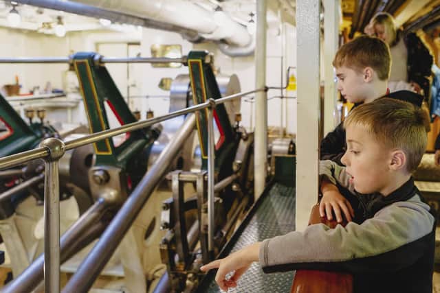 Waverley's magnificent triple expansion steam engine