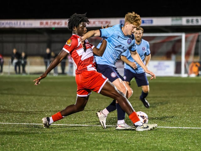 Eastbourne Borough v Little Common in the Sussex Senior Cup
