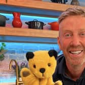Richard Cadell & Sooty.(contributed pic)