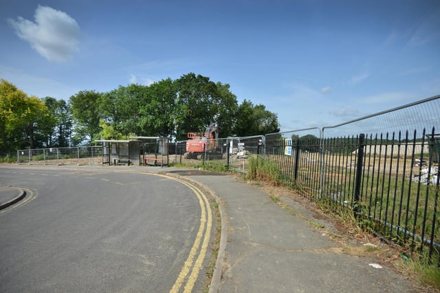 The site where Ashdown House in St Leonards once stood. Photo taken June 27 2023. The area where the Civil Service Sports Social Club was.