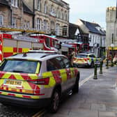 Emergency services in Market Square, Horsham (Freelance)