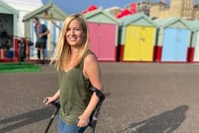 Anna Grace Taylor from Burgess Hill is walking ten kilometres in ten days for Tommy's, the UK's largest charity carrying out research into pregnancy loss and premature birth