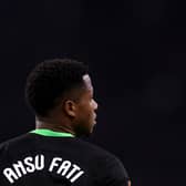 Ansu Fati arrived on loan at Brighton from Barcelona at the start of the season