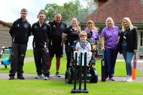 Sussex Cricket Foundation coaches at Chestnut Tree House