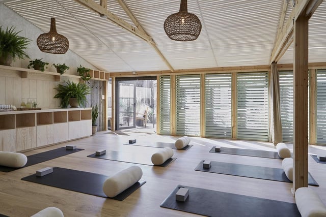 The yoga studio at The Gallivant. Picture from The Gallivant