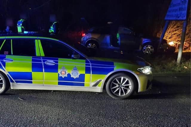 Sussex Police said a dangerous driver from Peacehaven reached speeds of more than 115mph during a pursuit