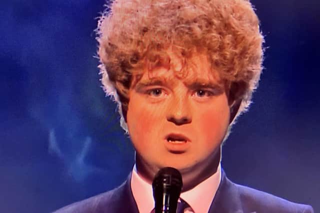 Tom Ball smashed his performance in the final of Britain's Got Talent