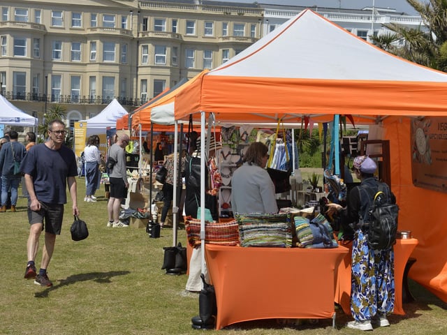 Spring Water Festival Eco Fair on Western Lawns (Photo by Jon Rigby)