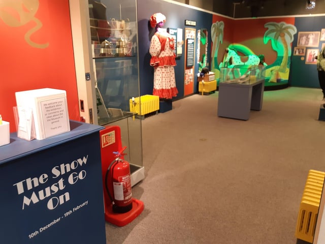 The exhibition The Show Must Go On will be at Littlehampton Museum until February 19 and admission is free