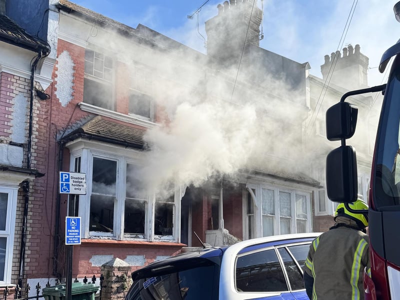 ‘No casualties’ have been reported after a fire broke out in East Sussex, according to a fire service spokesperson.