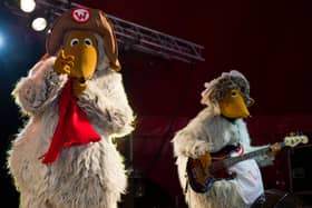 The Wombles at Glastonbury in 2011. Picture: Ian Gavan/Getty Images