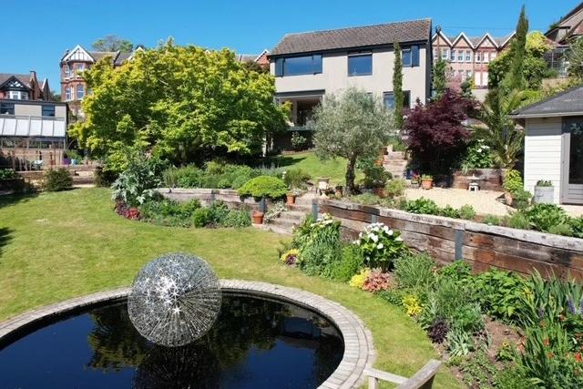 The house and gardens