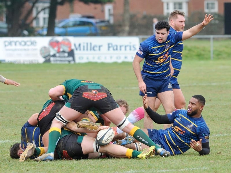 Worthing Raiders v Bury St Edmunds, National two east