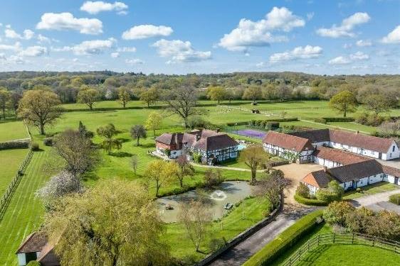 The property - Gaskyns - has all the ingredients of an important estate. The main house sits at the head of a long drive, towards the centre of its extensive gardens and grounds which have direct access onto the South Downs Way.