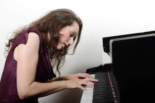 Maria Marchant (Pianist) by Steven Peskett