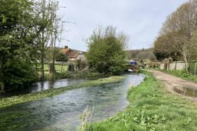 A ‘controlled release of treated wastewater’ has been pumped into a river in West Sussex.