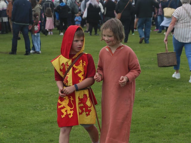 Bexhill Medieval Pageant on May 8 2023. Photo by Roberts Photographic.