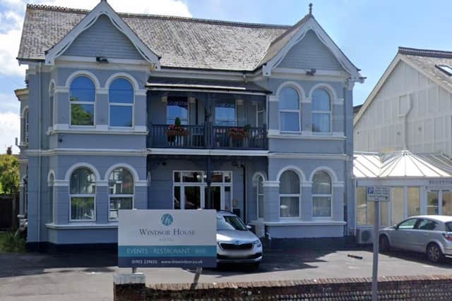 The controversial plans would see single homeless people housed at the Windsor House Hotel in Windsor Road. Photo: Google Street View