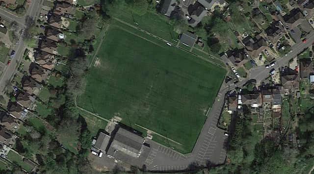 Plans to convert the grass pitch at Horsham YMCA FC into a 3G pitch have been approved by the district council. Picture: Google