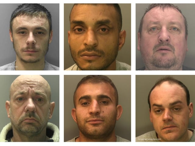 These are some of the most serious, high profile and prolific offenders who were jailed in the first month of 2025.