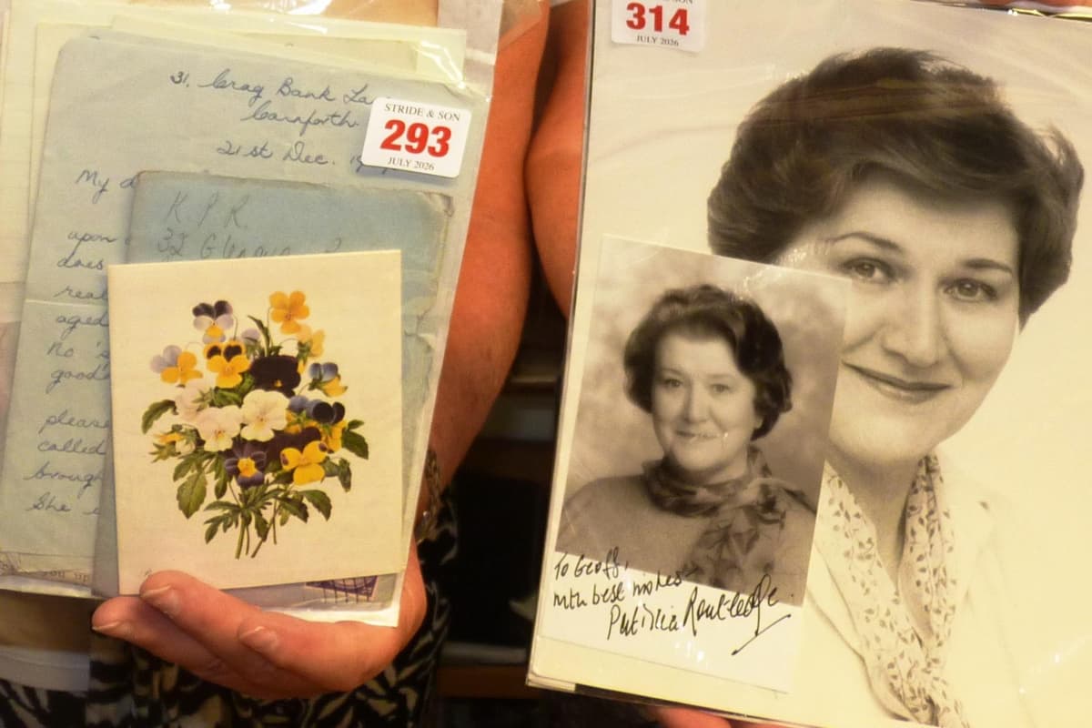 Patricia Routledge estate attracts global interest at Chichester auction