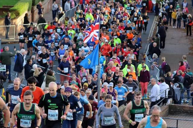 Here’s all you need to know about the upcoming Beachy Head Marathon weekend. Picture: Jon Rigby