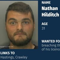 Man with links to Hastings and Crawley wanted for breaching terms of his licence