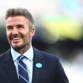 David Beckham during Soccer Aid for Unicef 2022 (Photo by Alex Pantling/Getty Images)