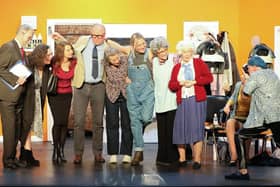 Steyning Drama Company's Curl Up and Die at the Barn Theatre in Southwick. Picture: Hampton Photography