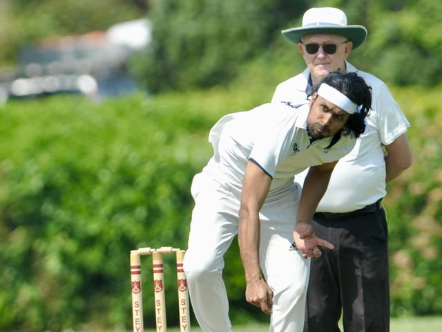 Action between Steyning CC and Littlehampton CC