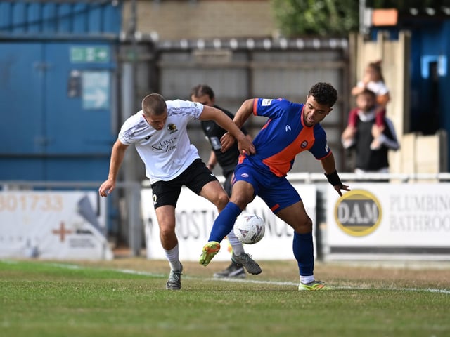 Horsham FC moved up to second in the National League South with a hard-fought 2-1 win at Braintree Town