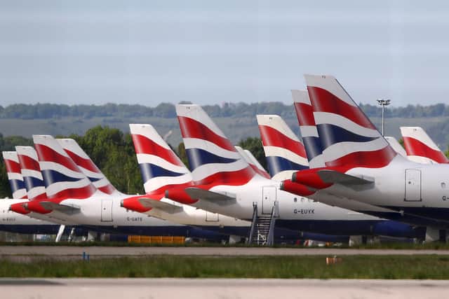 London Gatwick Airport has announced a cap on flight movements this week amid a shortage of staff in air traffic control. Picture by Bryn Lennon/Getty Images