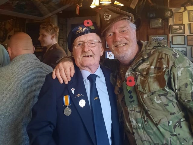 Managers Steve Rowntree and Jennie Cooper welcomed guests to the World War Two themed gathering, with all money collected from donations given to boost the Royal British Legion Poppy Appeal coffers