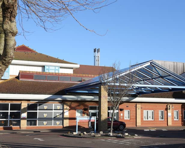 'To make the changes, and realise the benefits', it will mean that Worthing Hospital will 'no longer receive people who are experiencing a stroke'. Photo: Eddie Mitchell