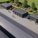 Plans to build a dozen office pods in a Goddards Green business park have been submitted to Chichester District Council. Image: Bedford Park Developments Ltd
