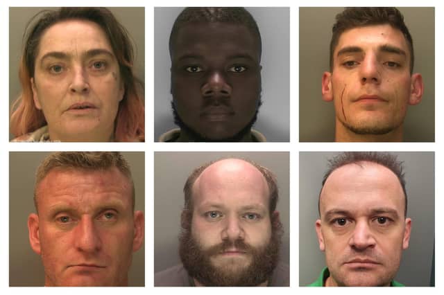 These are some of the most serious, high profile and prolific offenders who were jailed in Sussex in April 2024.