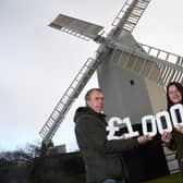 Jack and Jill Windmills Society has received a £1,000 donation after winning the Taylor Wimpey Community Chest competition