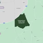 Councillors have objected to plans to build a 553-acre Centre Parcs holiday village on the outskirts of Crawley.