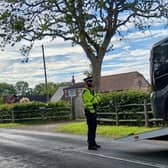 A vehicle was seized in Nutley after police officers stopped a driver for speeding, and discovered they had no valid licence or insurance. Photo: Wealden Police