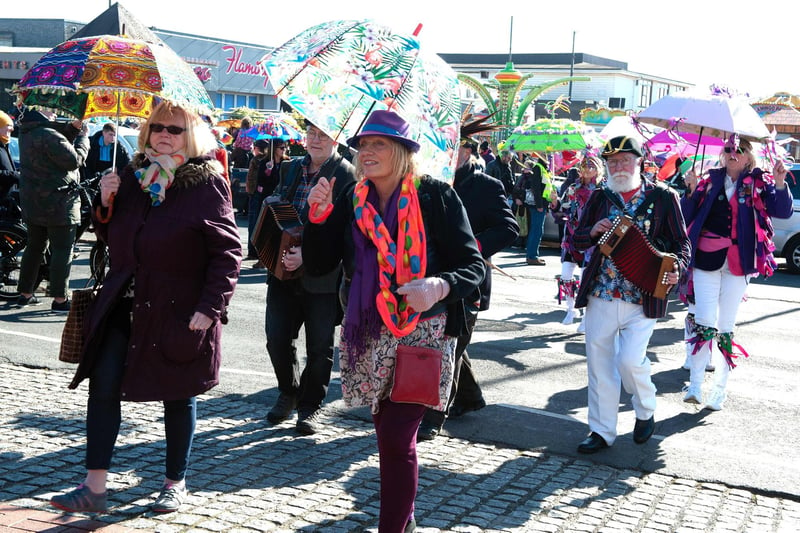 Hastings Fat Tuesday is the UK’s largest Mardi Gras festival. The event sees hundreds of musicians playing a wide variety of music in local pubs as well as a ball and colourful street parade. It is one of the most colourful and energetic events on the town’s calendar.