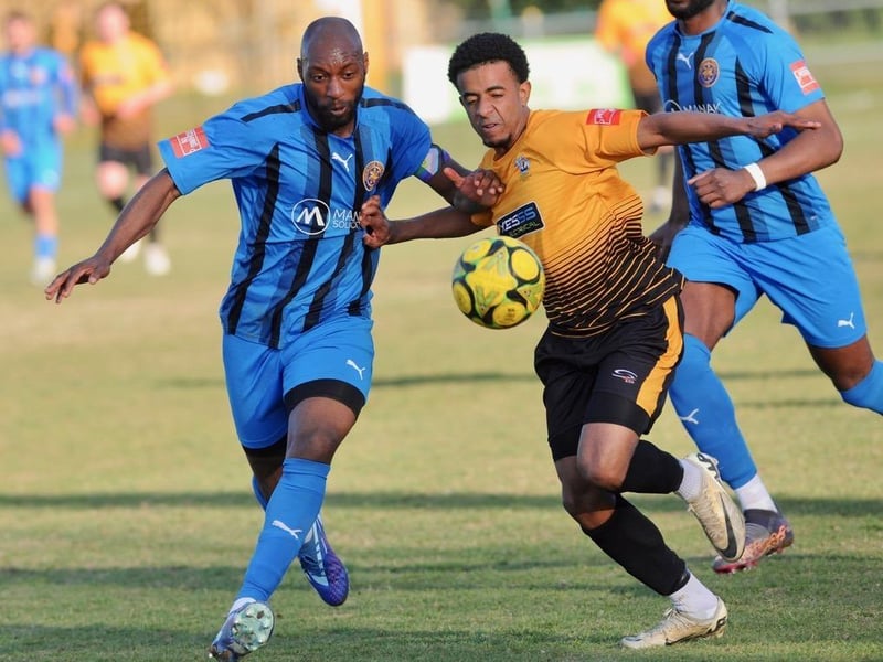 Littlehampton Town lost 4-0 to Sevenoaks Town at the Sportsfield. Photographer Stephen Goodger was there to catch the action.